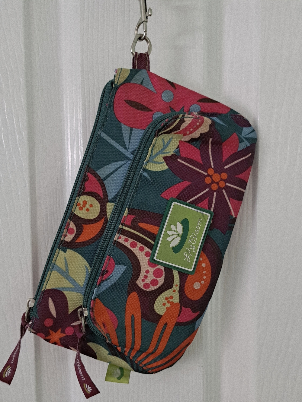 Lily Bloom Floral Zip Women's Wristlet